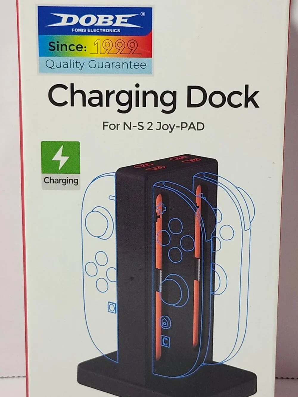 NexiGo S2D2 4 Port Charging Dock for Nintendo Switch 2 Joy-Pads NEW